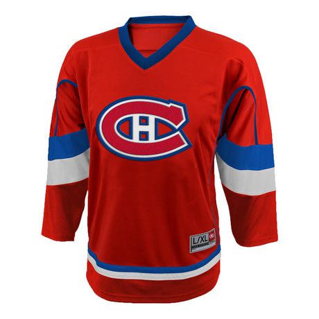 MONTREAL CANADIENS REVERSE RETRO HOCKEY JERSEY **YOUTH S/M**