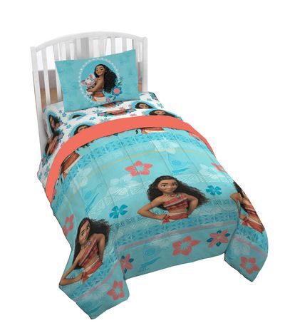 Moana 4pc Twin Bed Set And Bonus Tote, Moana Bedding Twin