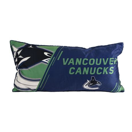 NHL Vancouver Canucks Body Pillow by Nemcor (18”x36”)