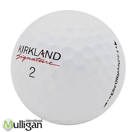 Mulligan - 12 balles de golf récupérées Kirkland Signature Performance+ 5A, Blanc
