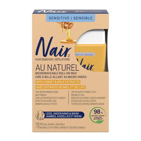 AU NATUREL LAIT ET MIEL NAIRMC CIRE AU SUCRE À BILLE 100 ML