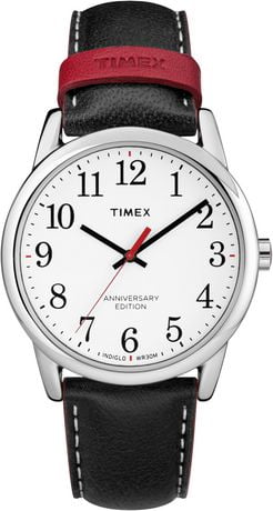 Timex® Easy Reader 40th Analog Men's Leather Watch - Walmart.ca