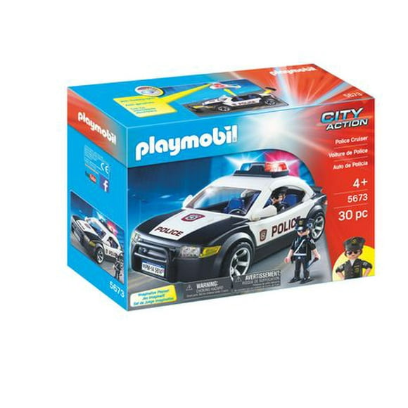 PLAYMOBIL Voiture de police 5673 jeu complet Age 4+, 30 pcs