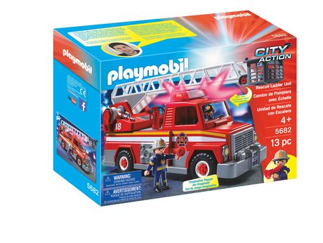 playmobil camion pompier