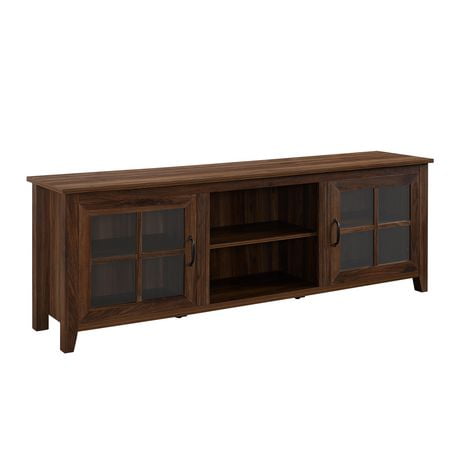 Manor Park Rustic Farmhouse TV Stand for TV's up to 78"- Multiple Finishes