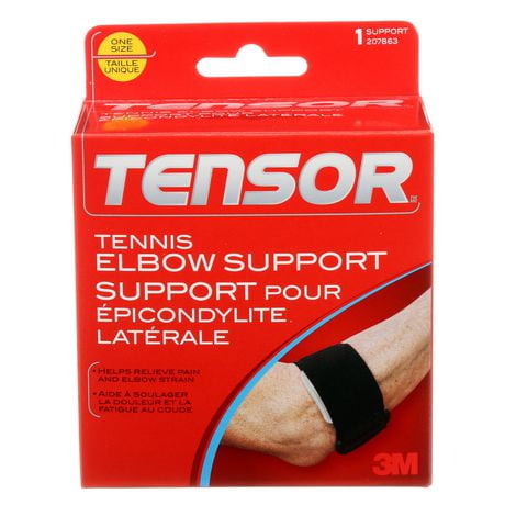 Tensor™ Tennis Elbow Brace, black, one size, Tennis Elbow Brace