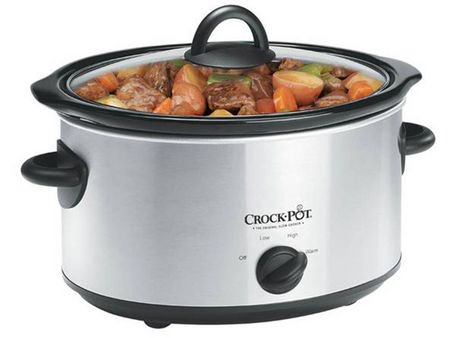 Crock-Pot Manual Slow Cooker, Stainless Steel | Walmart Canada