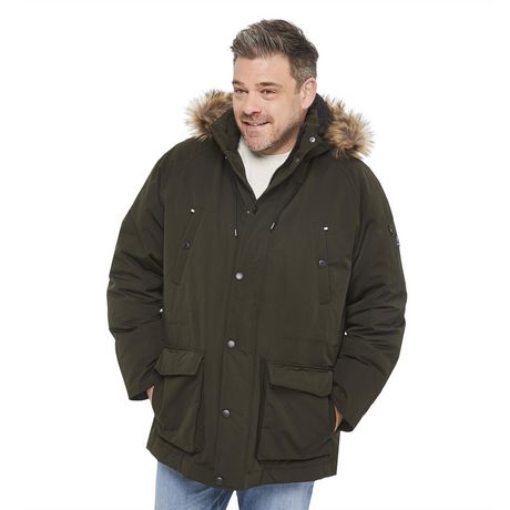 Canadiana Men's Hooded Parka Jacket | Walmart Canada