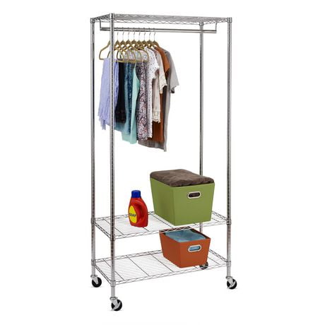 Honey Can Do 3 Shelf Deluxe Garment Rack Walmart Canada