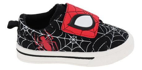 spider toddler marvel shoe canvas man