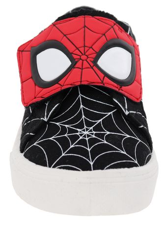 spider toddler marvel shoe canvas man