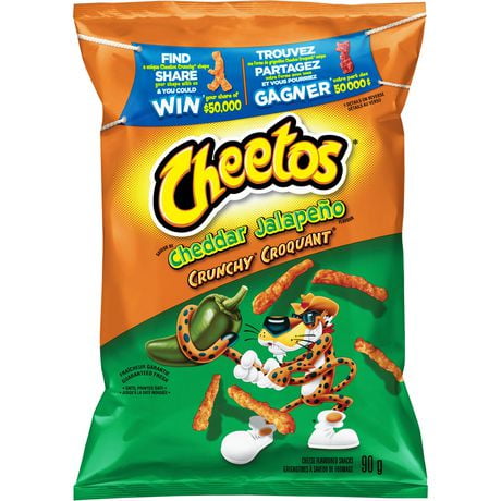 Cheetos Crunchy Cheddar Jalapeño Cheese Snacks | Walmart Canada