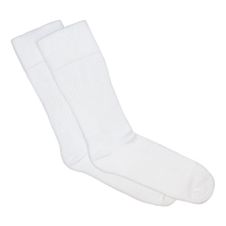 Dr.Scholl's Men's 1 Pair Advanced Relief Easy-on Compression Crew Socks