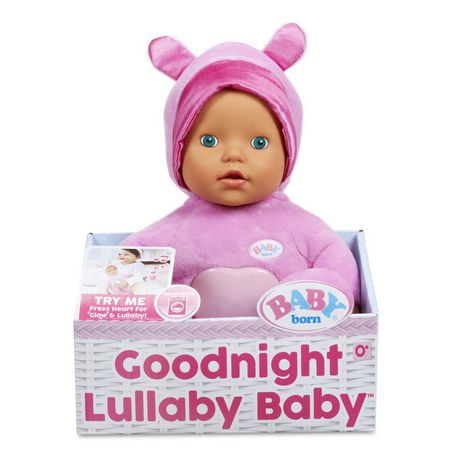 BABY born Goodnight Lullaby Baby Green Eyes Walmart