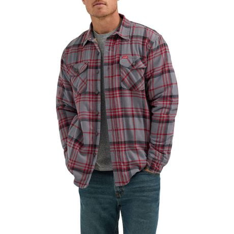 Wrangler Veste de chemise décontractée pour hommes