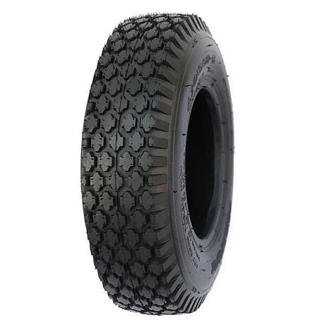 Hi-Run Replacement Tire, 4.10/3.50-6 2PR SU14 Stud, WD1051