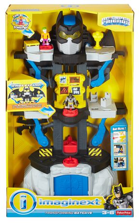 Transforming Batcave Fisher Price CHH91 Fisher-Price Imaginext DC Super Friends 