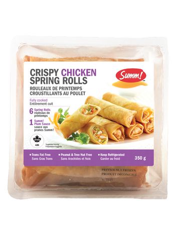 Summ Crispy Chicken Spring Rolls Walmart Canada