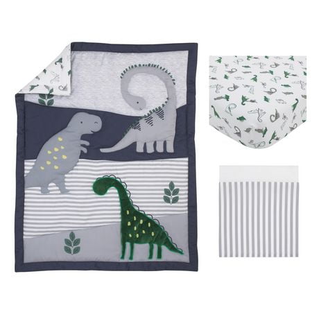 dino crib set