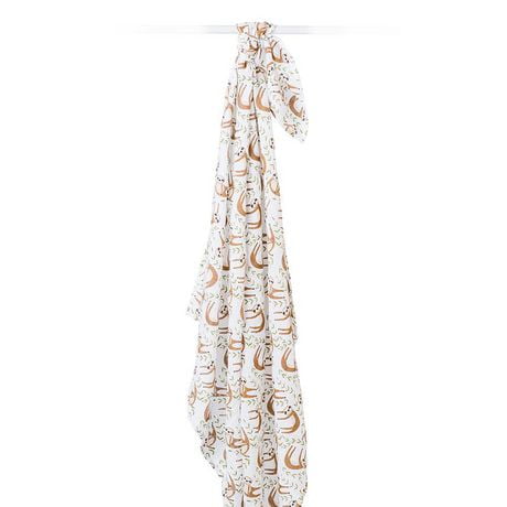 Lulujo Couverture D Emmaillotage De Coton De Mousseline De Bebe Couverture D Allaitement Poussette Paresseux Moderne Walmart Canada