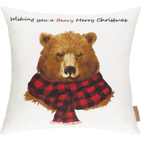 ALAVYA HOME Decorative Cushion Children's Cushion Bear For House Bed Cots – Diameter 28 Cm, Cuddly Cushion Children Fluffy With Filling, Decorative - View #14