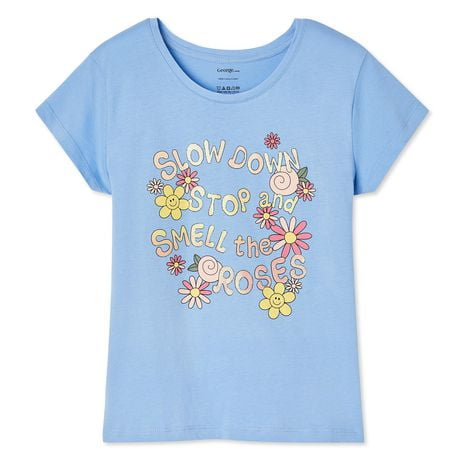 George Girls' Graphic Tee | Walmart Canada