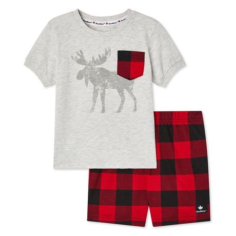 Canadiana Toddlers' Unisex Pajamas 2-Piece Set | Walmart Canada