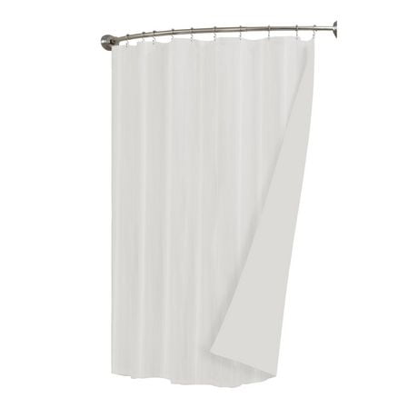 Hometrends Waterproof Fabric Shower Liner, Shower Liner