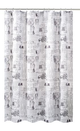 Mainstays Invention Shower Curtain Walmart Canada