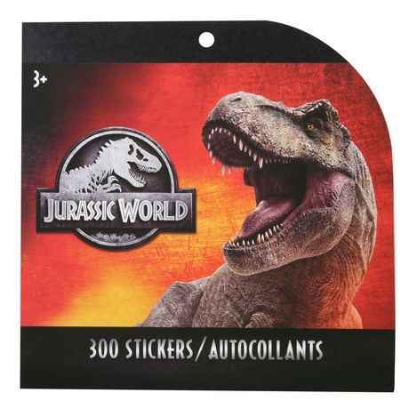 300CT Jurassic World Jumbo Diecut Stikerbook | Walmart Canada