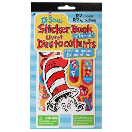 Dr. Seuss™ Sticker Book with Foil | Walmart Canada