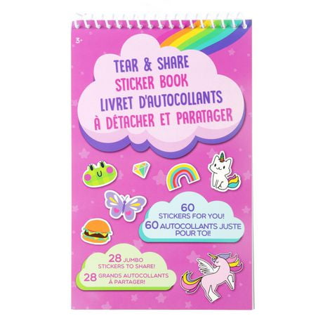 88CT Tear & Share Sticker Book