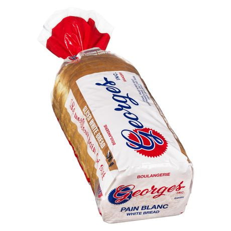 Georges White loaf, Sliced white bread 570 gr