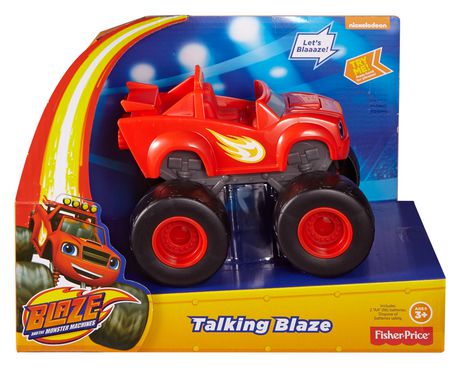 Fisher-Price Nickelodeon Blaze and the Monster Machines Talking Blaze -  English Edition 