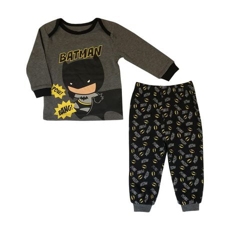 Warner's Batman ensemble Pyjama à manches longues en tricot 2 pièces