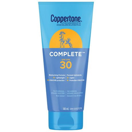 COPPERTONE Complete en lotion FPS 30 FSP 30 Lotion