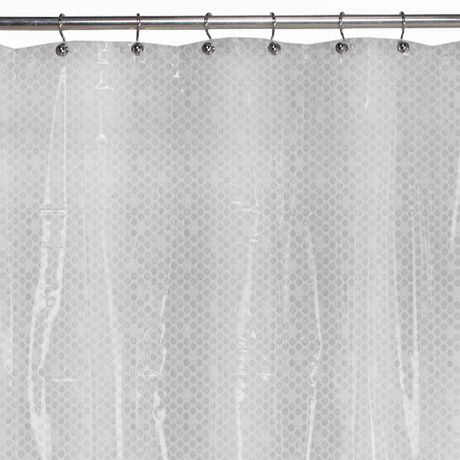 Mainstays Embossed Dot PEVA Shower Curtain, Shower curtain