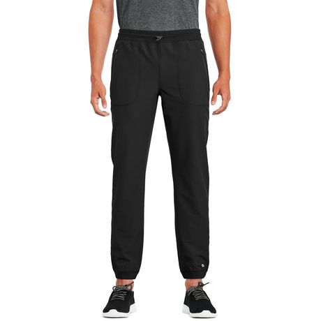 Athletic Works Men's Ribbed Trim Woven Pant | Walmart Canada