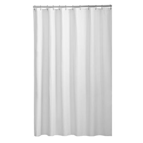 Mainstays Oversized Fabric Shower Liner, 70" W x 84" L, Shower liner