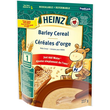 Cereales D Orge Avec Lait Heinz Bebes Walmart Canada