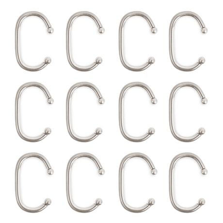 Mainstays C-Shape Decorative Shower Hooks, Set of 12 - Walmart.ca