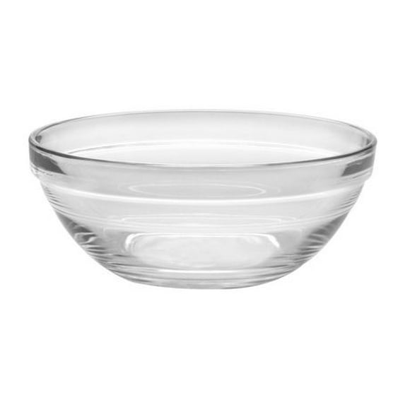 Duralex Lys Stackable Clear Glass Bowl 14 cm Set of 6