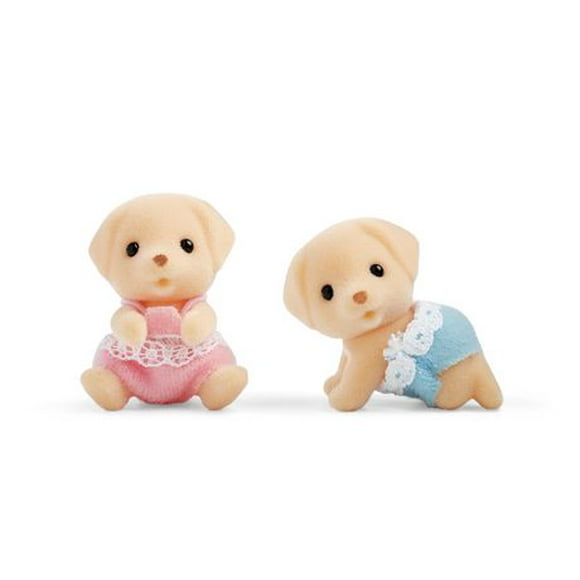 Calico Critters Yellow Lab Twins