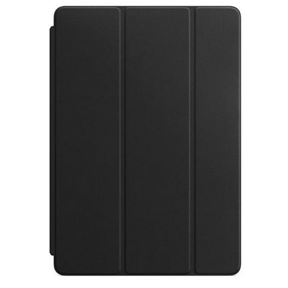 Apple - Leather Smart Cover for 10.5-inch iPad Pro - Black, This beautiful Smart Cover, made of fine leather, protects your iPad Pro screen.