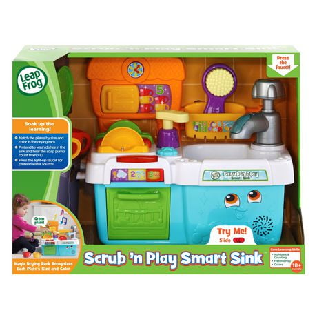 leapfrog scrub and play smart sink