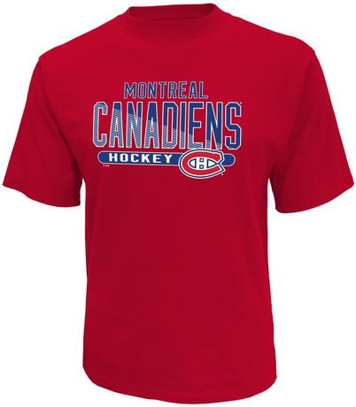 NHL Men's Montreal Canadiens Crew Neck short Sleeve Classic Fit T-Shirt ...