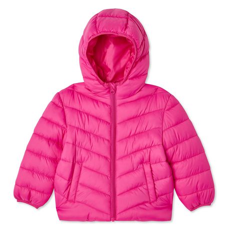 George Toddler Girls' Puffer Jacket | Walmart Canada
