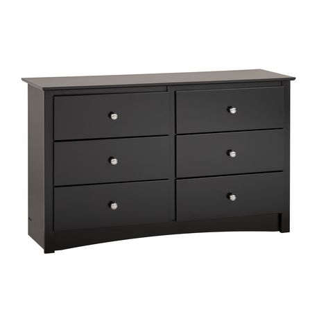 Prepac Sonoma Black Children S 6 Drawer Dresser Walmart Canada