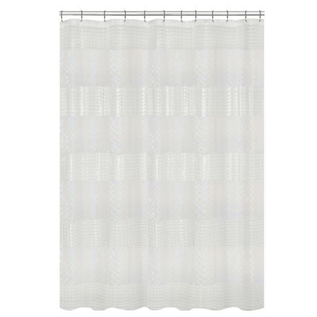 Mainstays Lenticular Holographic Design PEVA Shower Curtain, 70" by 72", Shower curtain