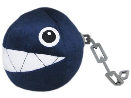 chain chomp plush toy